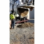 Dumping cuttings from clearing utility locations