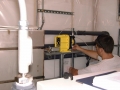 Metering chemical additives to remediation system