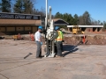 Geoprobing: soil samples can be rapidly collected for inspection and analysis using a Geoprobe